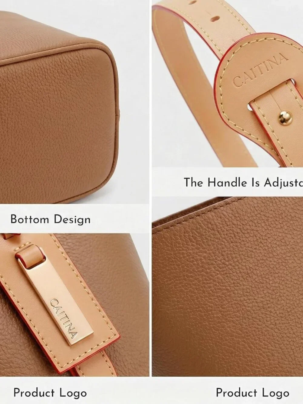 Tote Bag for Women Crossbody Bucket Bag Vegan Leather Top-Handle Satchel Handbag